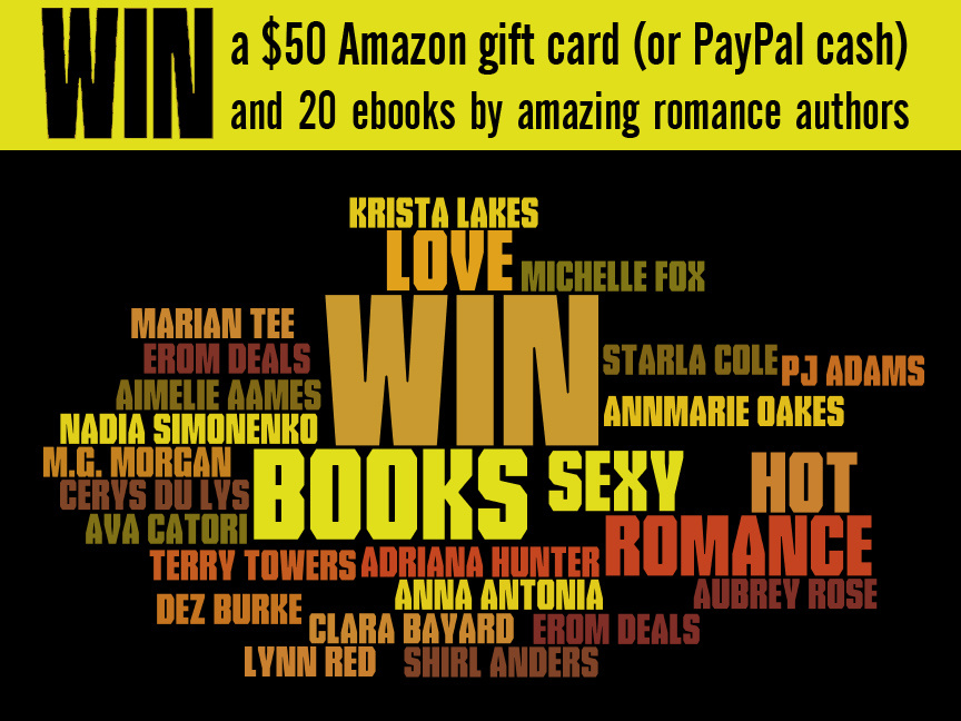 Amazing Romance Author Rafflecopter Giveaway!